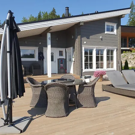 Ferienhaus Stunning Log 45m2 On The Shore Of Kallavesi. Kuopio