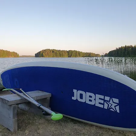 Stunning Log 45m2 On The Shore Of Kallavesi. 別荘 クオピオ