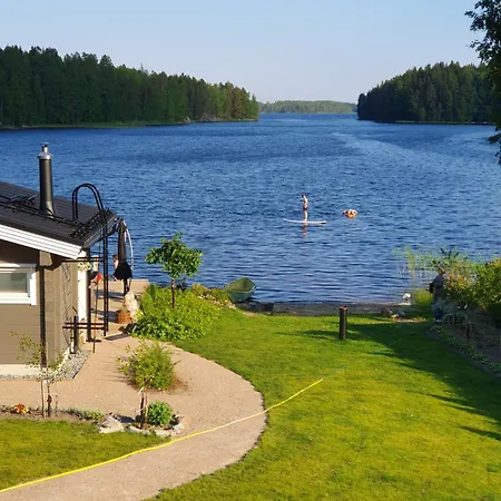 Stunning Log 45m2 On The Shore Of Kallavesi.