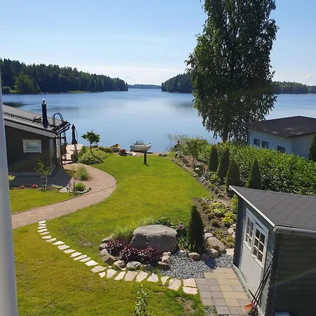 Ferienhaus Stunning Log 45m2 On The Shore Of Kallavesi. Kuopio