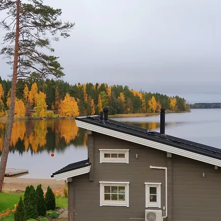 別荘 Stunning Log 45m2 On The Shore Of Kallavesi. *