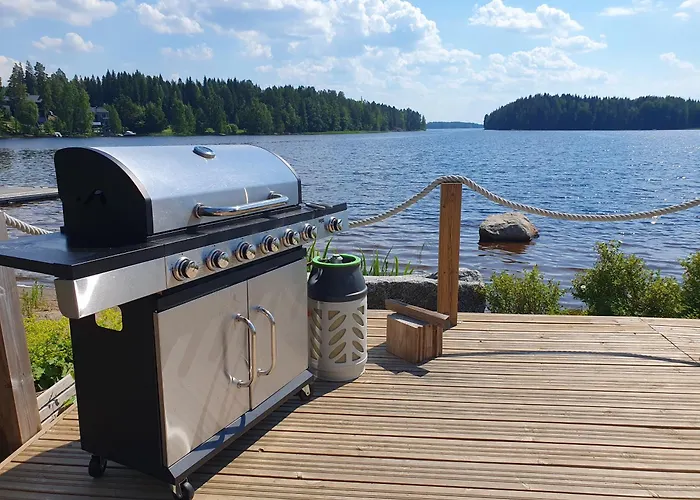 Stunning Log 45m2 On The Shore Of Kallavesi. Куопио