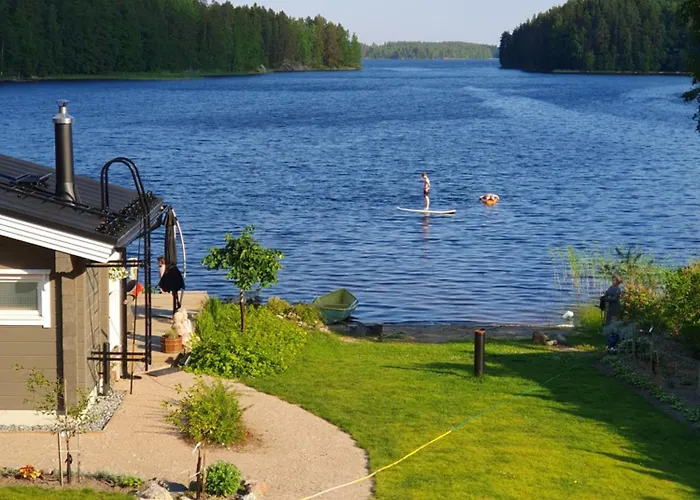 Stunning Log 45m2 On The Shore Of Kallavesi.