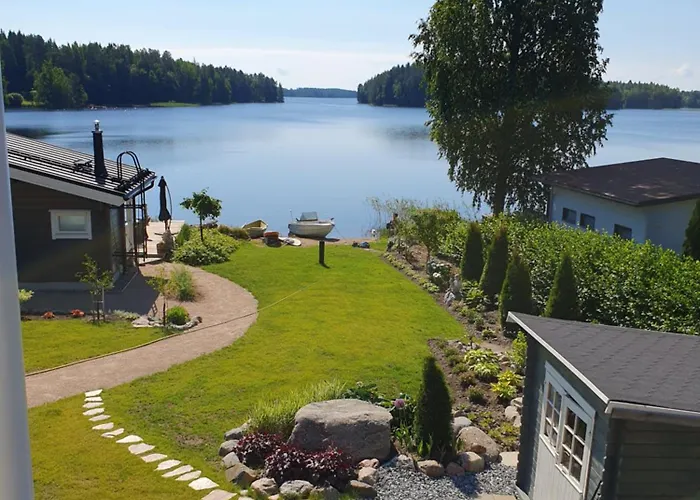 بيت للعطل Stunning Log 45m2 On The Shore Of Kallavesi. كوبيو